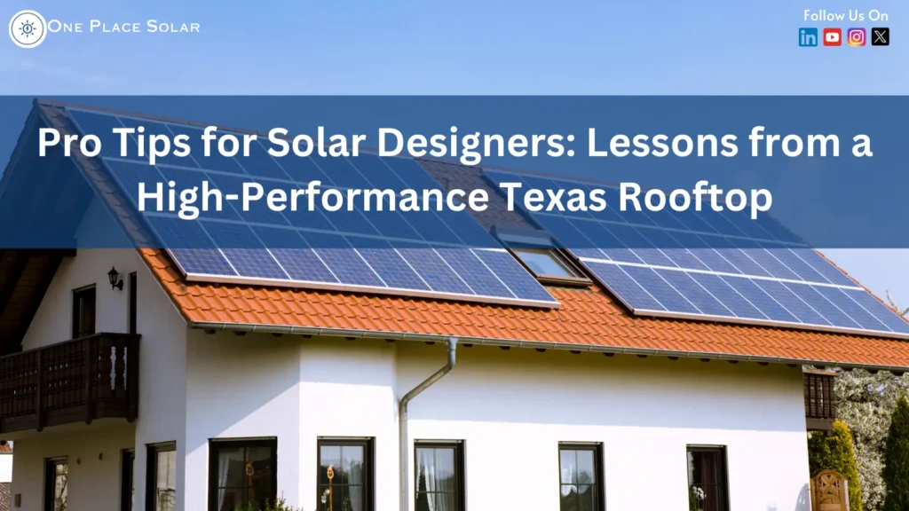 Proven Solar Designer Tips from a High-Performance Rooftop