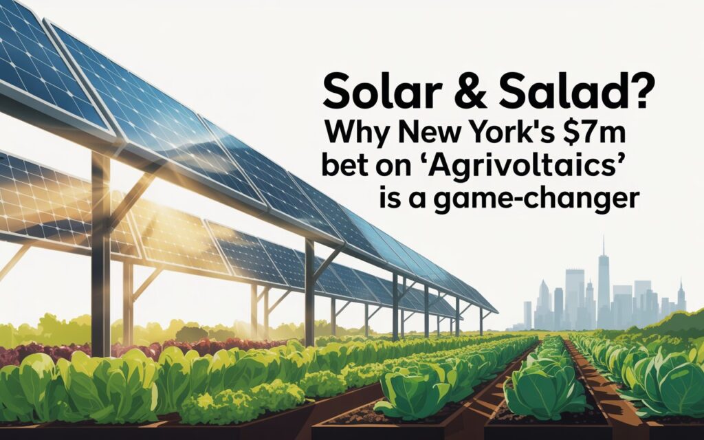 Agrivoltaics in NY: How Solar & Farming Combine for a Sustainable Future